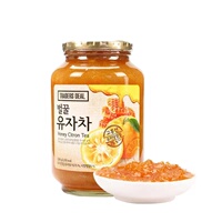 正品代购蜜蒂尔蜂蜜柚子茶2kg罐装韩国进口冲饮品水果肉饮料茶酱