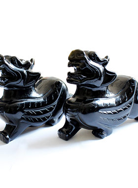黑曜石貔貅摆件礼品工艺品