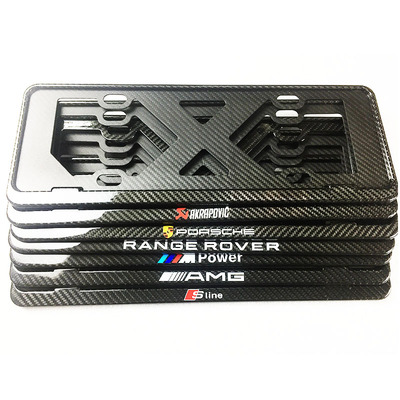 宝马车牌边框新5系3系系gt牌照框