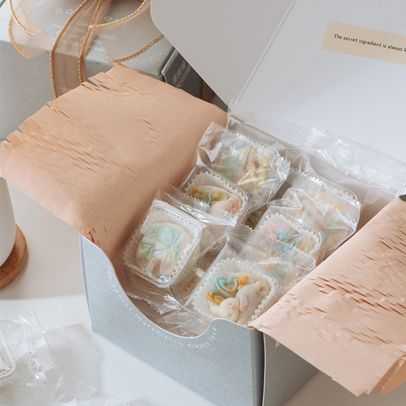 2025中秋月饼礼品盒高档银色空盒礼品伴手礼广式月饼包装盒子5个