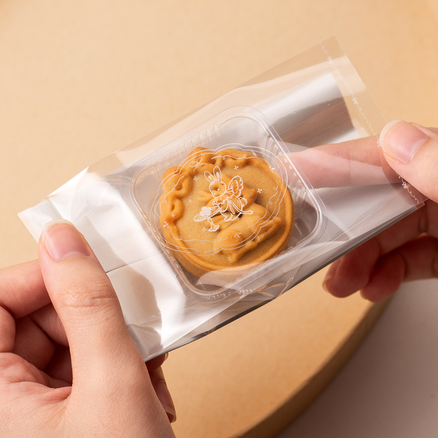 可爱30g迷你中秋月饼包装袋50克mini绿豆糕小月饼袋子加厚机封袋