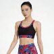 引擎鸟炫彩运动文胸女士健身瑜伽训练内衣防震防下垂聚拢跑步美背
