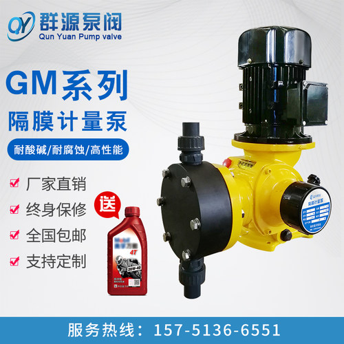 GM机械隔膜计量泵兴蓝加药泵流量泵耐腐蚀污水处理厂家直销可定制 - 封面