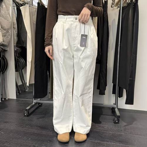 爱情的模漾  韩国代购 PD180（object）直筒褲