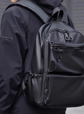 法国Mlcanl Kons双肩包男个性初高中生书包防水大学减负电脑背包