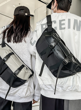 法国MlCANl KONS机能斜挎包男潮牌时尚休闲日系单肩出行通勤胸包