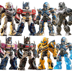 正版变形金刚超能勇士崛起盲盒擎天柱大黄蜂男孩变形机器人玩具