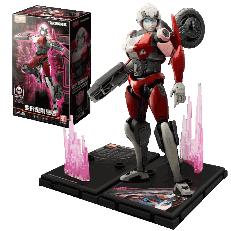正版布鲁可积木人阿尔茜超越版变形金刚机器人布鲁克玩具男孩手办