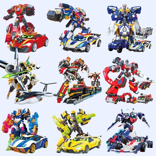 炫卡斗士男孩变形机器人玩具
