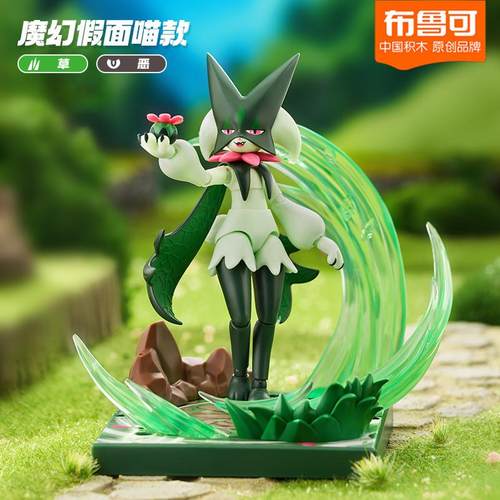 布鲁可精灵宝可梦魔幻假面喵