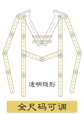 亚克力透明衣架场景拍摄道具