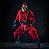 白忍者现货 6寸VT蚂蚁可动人偶古装 12兵人衣服猴子布衣男新款