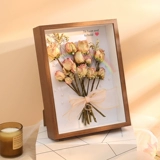 Трехмерная фоторамка, система хранения, салфетки с розой в составе, «сделай сам»