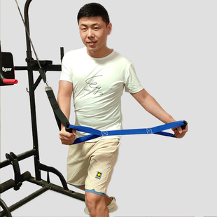 高尔夫练习器球棒球劈砍手柄 举重腰腹扭转转体转身训练握把