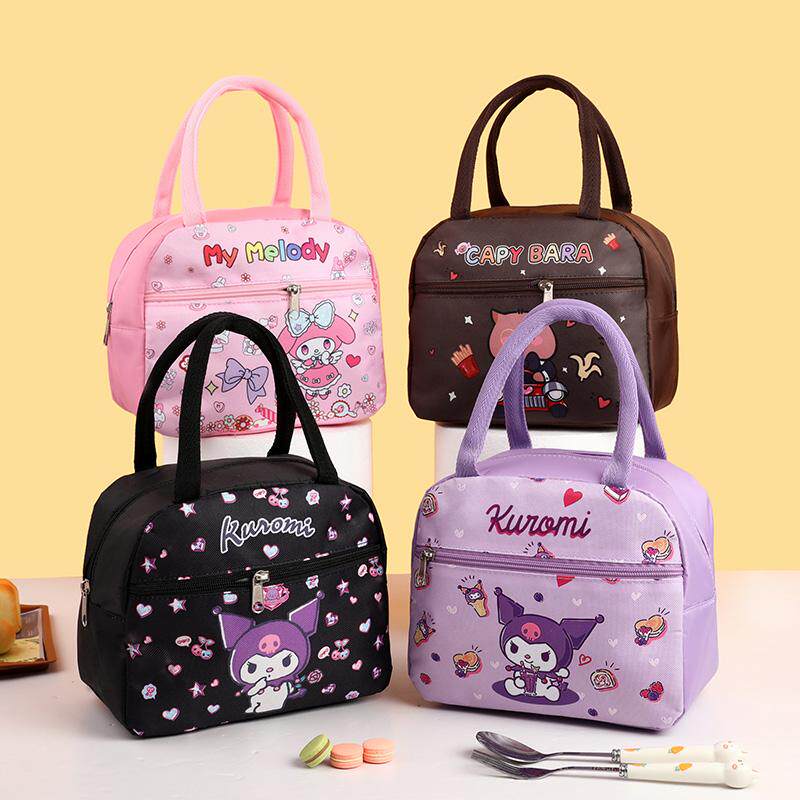 卡通防水保温袋 学生饭盒袋 手拎便当包午餐包铝箔餐包,收纳整理,饭盒袋,淘宝优惠券,粉丝福利购,淘宝优惠卷