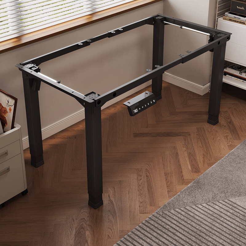 电动升降桌腿双电机双横梁智能升降桌架学习书桌办公桌电脑桌支架