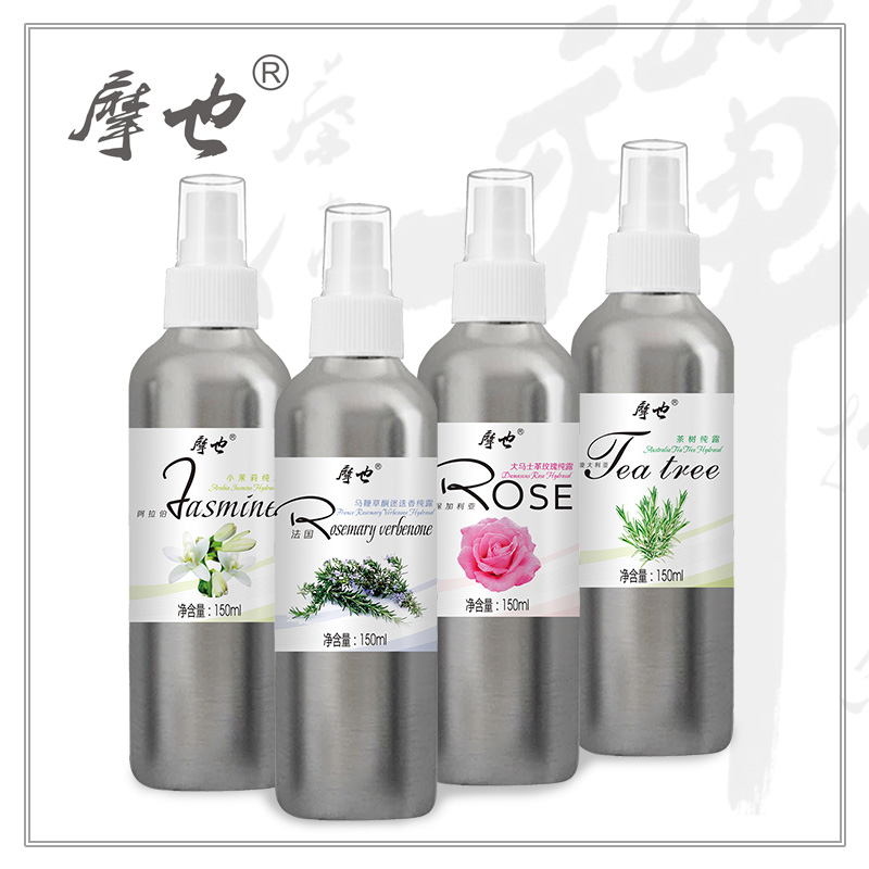 纯露喷雾组合共600ML【粉玫瑰+茶树+小茉莉+迷迭香】送体验装