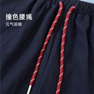 休闲梭织短裤