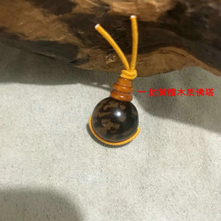天然虎斑老花菩提根佛头含三通佛塔DIY搭配血丝金刚星月白玉菩提