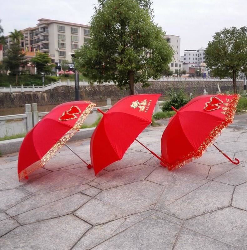 wedding Antiquity Umbrella rain or shine New personality pencil originality marry Lotus leaf The bride umbrella Dowry Vaulted rosein the Home Daily , Umbrella/Rain gear/Rain/Moistureproof , Umbrella  category - from Buy2taobao.com to provide professional Taobao agent buy service