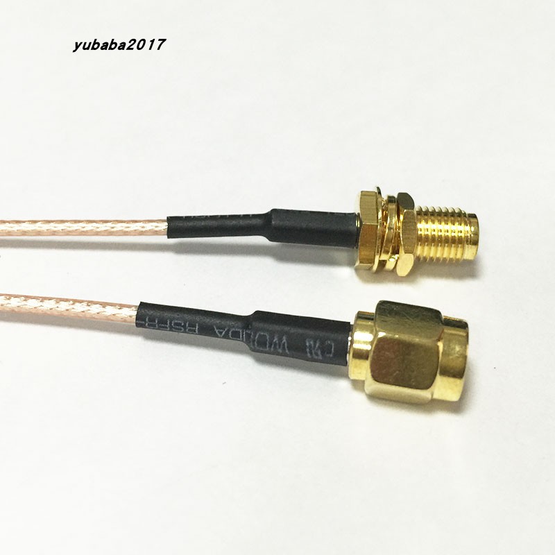 RP-SMA-KY转SMA-JY WIFI信号连接线 内螺纹内针 RG178射频线馈线