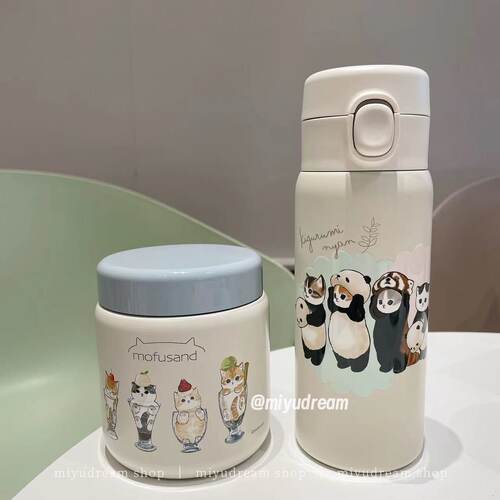 mofusand保温杯鲨鱼猫