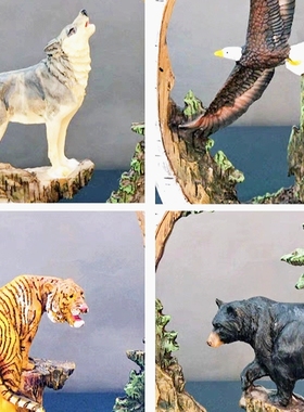 桌面摆件新房生日礼物树脂小摆设