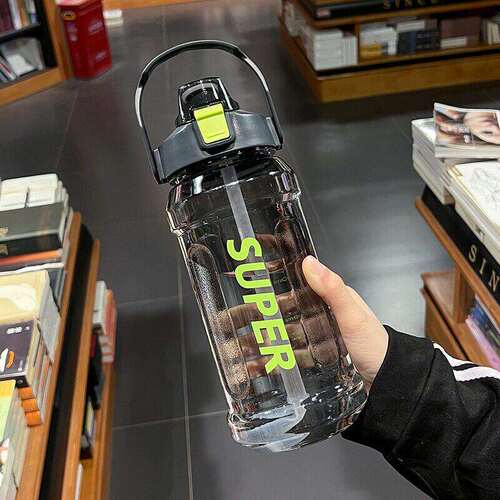 2000ml水杯大容量饮水杯特大号运动水壶工地耐高温大号水瓶便携况