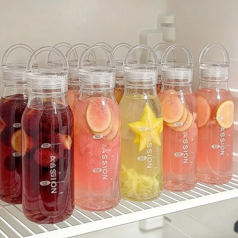 冷水壶冷萃杯家用可放冰箱冷藏壶凉水壶夏天果汁冰杯冷泡随手杯子