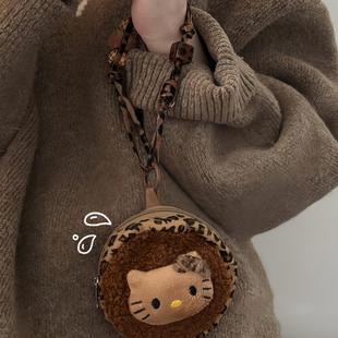 HelloKitty钱包女款轻薄小巧学生可爱拉链包设计感小众便携收纳包