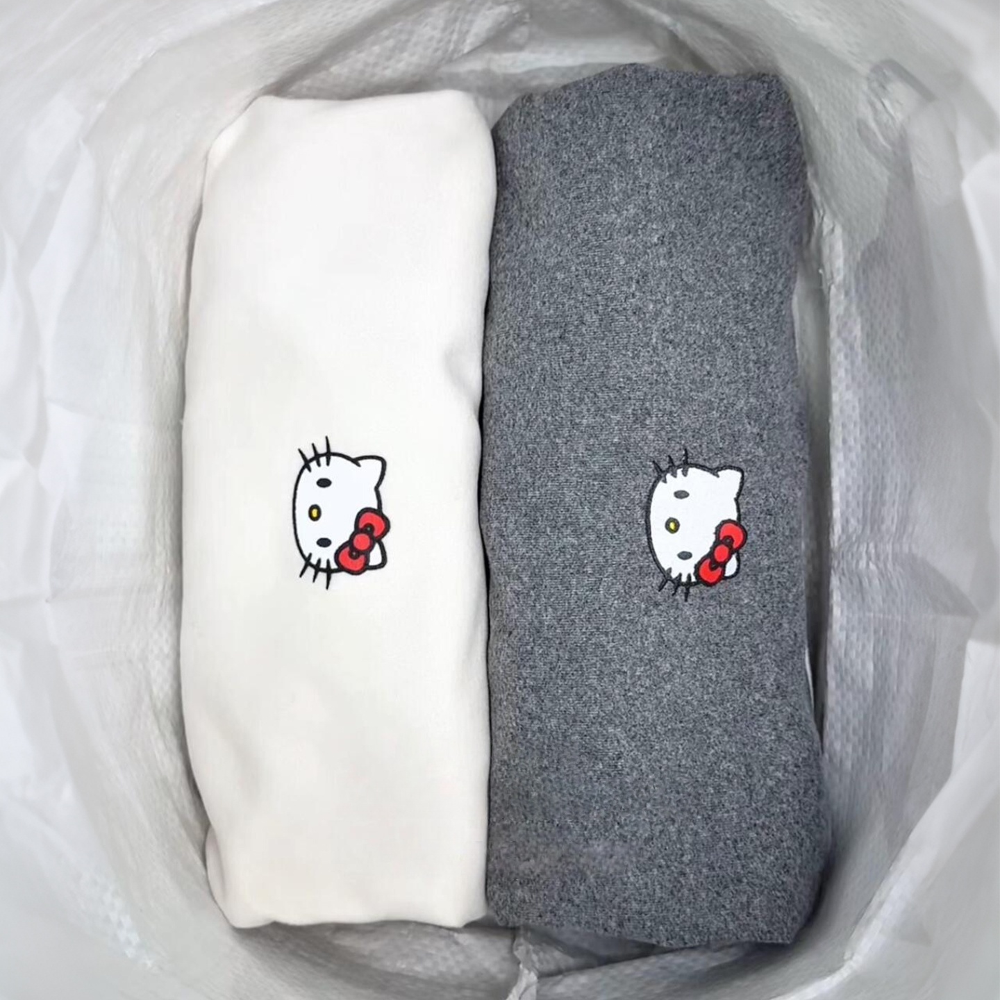 双面磨毛德绒睡衣kt猫保暖女新款家居服套装长袖加厚可爱秋衣秋裤