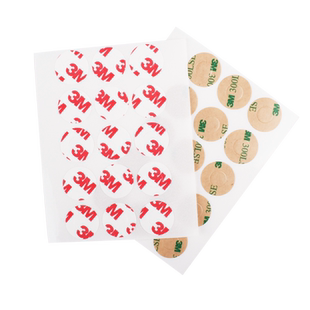 圆形3M透明双面胶高粘度强力PET薄款0.03/0.05/0.1/0.15/0.2/0.3圆点胶两面胶小圆贴定制耐高温无痕点点胶贴