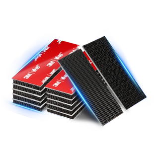 3m强力背胶魔术贴车用脚垫固定贴双面胶高粘度耐高温防滑神器贴片