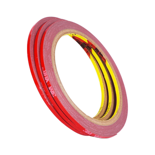 3m强力双面胶窄6mm-3mm-8mm工业双面胶耐高温高粘度防水无痕胶贴