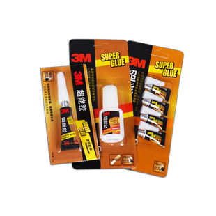3M AD118快干胶胶水强力多用途广告塑料木工小面积金属瞬干胶3m ad119啫喱不流淌透明速干胶3MAD110手工胶水