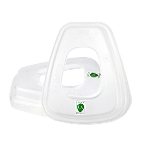 正品3M 501面罩过滤棉胶盖 接承盖 防毒面具配件搭配6200防护面具