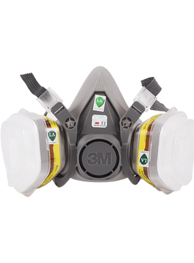 八件3M6200防毒面具配6001滤毒盒