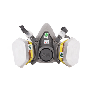 3M正品6001CN滤毒盒6200防毒面具碳盒防喷漆汽油除异味活性炭滤芯