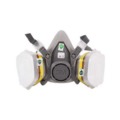 八件3M6200防毒面具配6001滤毒盒