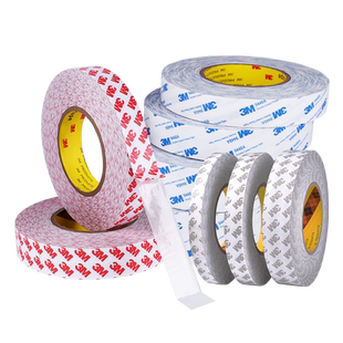 正品3M双面胶3M55236/55230H/9448A/B/9080A/HL强力高薄半透明不留痕高粘度固定车用无痕双面胶带学生手工贴