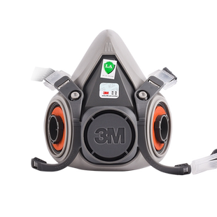 原装正品3M6200面具主体防护专用半面具防毒半面罩配件防粉尘头罩