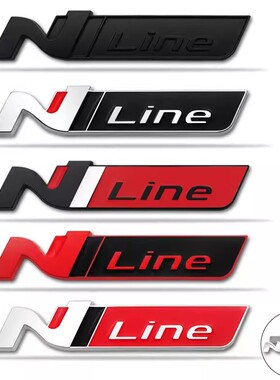 现代改装高性能N标Nline标伊兰特索纳塔名图途胜菲斯塔中网标尾标