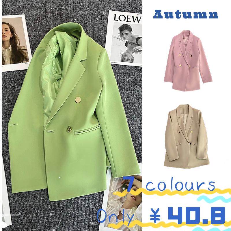 7 colors women blazer casual suit jacket coat 女外套小西装
