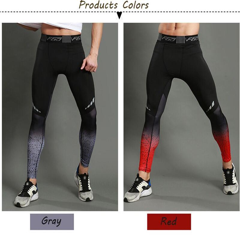 Running Compression Pants Tights Men Sports Leggings Fitnes