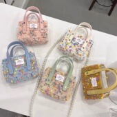 彩虹糖豆豆线毛线满天星手工diy钩织马海毛毛衣围巾手混线清仓