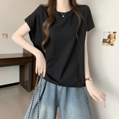夏装新款日系复古亚麻大码女装轻奢简约气质文艺白色衬衫