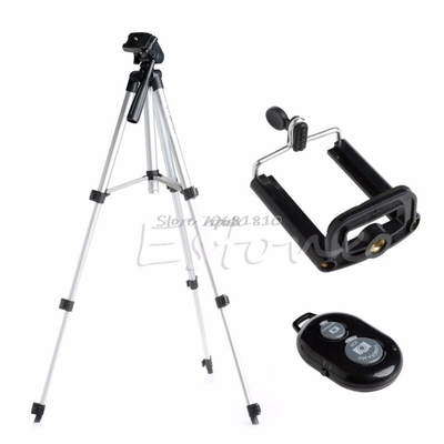 Stand Tripod Holder+Remote Bluetooth Control For Iphone