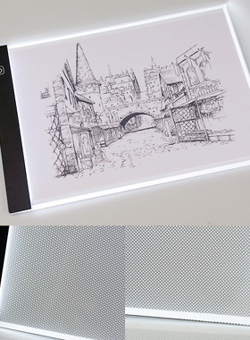 A4 copying table, professional drawing board, copying table