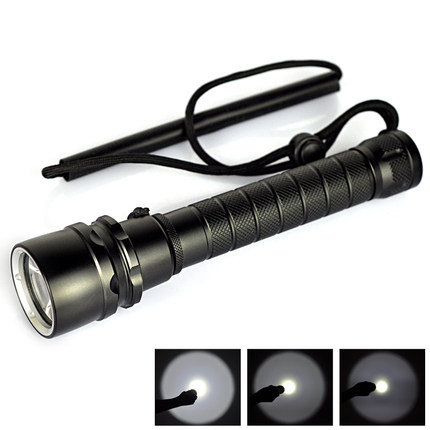 1000 Lumen 10W XML L2 LED Diving Flashlight Torch