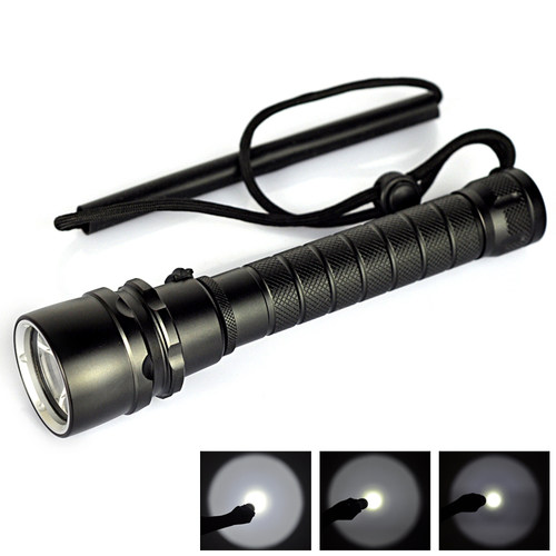1000 Lumen 10W XML L2 LED Diving Flashlight Torch